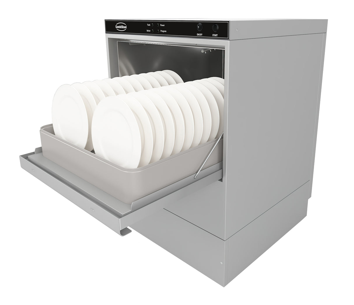 Commercial Dishwasher - Dishwasher Frontloader Ent 500 230 Dp Dde With Drain Pump And Detergent Dispenser