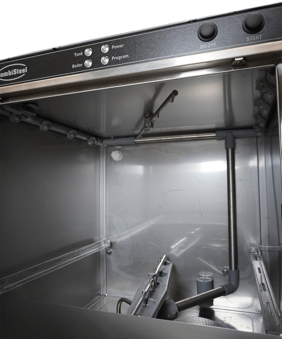 Commercial Dishwasher - Dishwasher Frontloader Ent 500 230 Dp Dde With Drain Pump And Detergent Dispenser