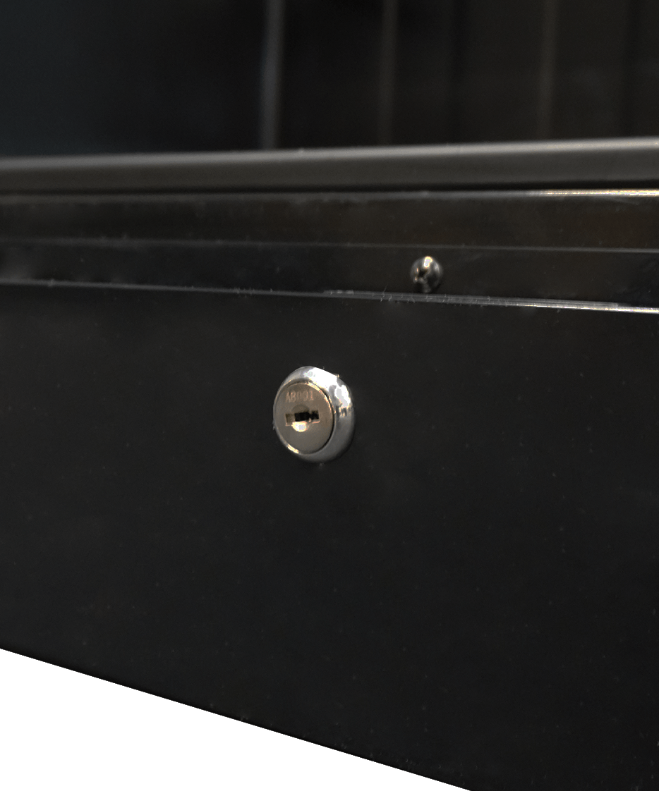 Commercial Catering Equipment - Refrigerator 1 Glass Door Black Sve 450 Bl