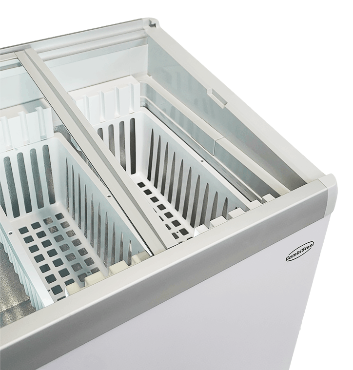 Commercial Chest Freezer - Chest Freezer Glass Cover Lotte 396