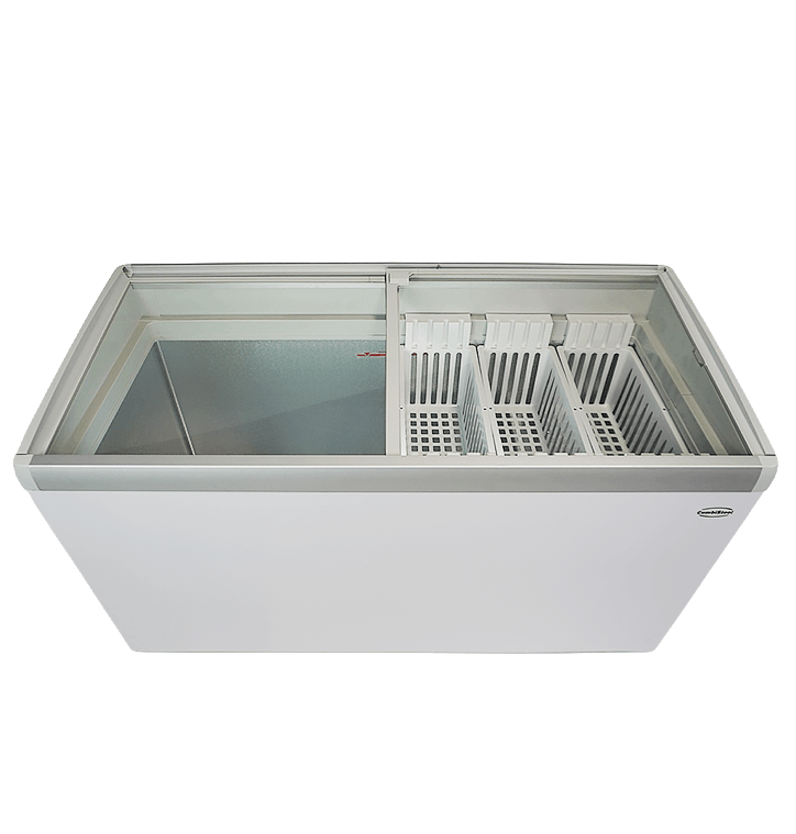Commercial Chest Freezer - Chest Freezer Glass Cover Lotte 456
