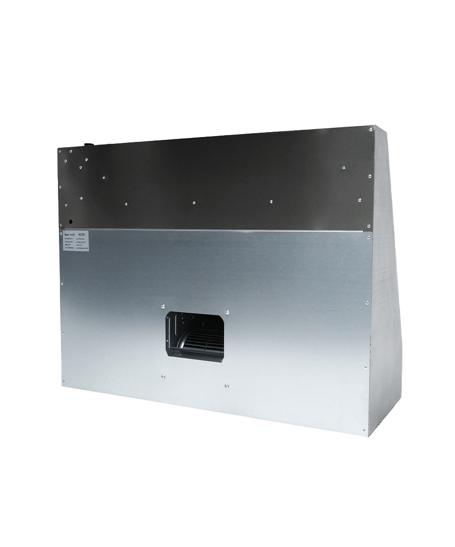 Commercial Catering Equipment - 900 Wall Mounted Hood Complete 1200