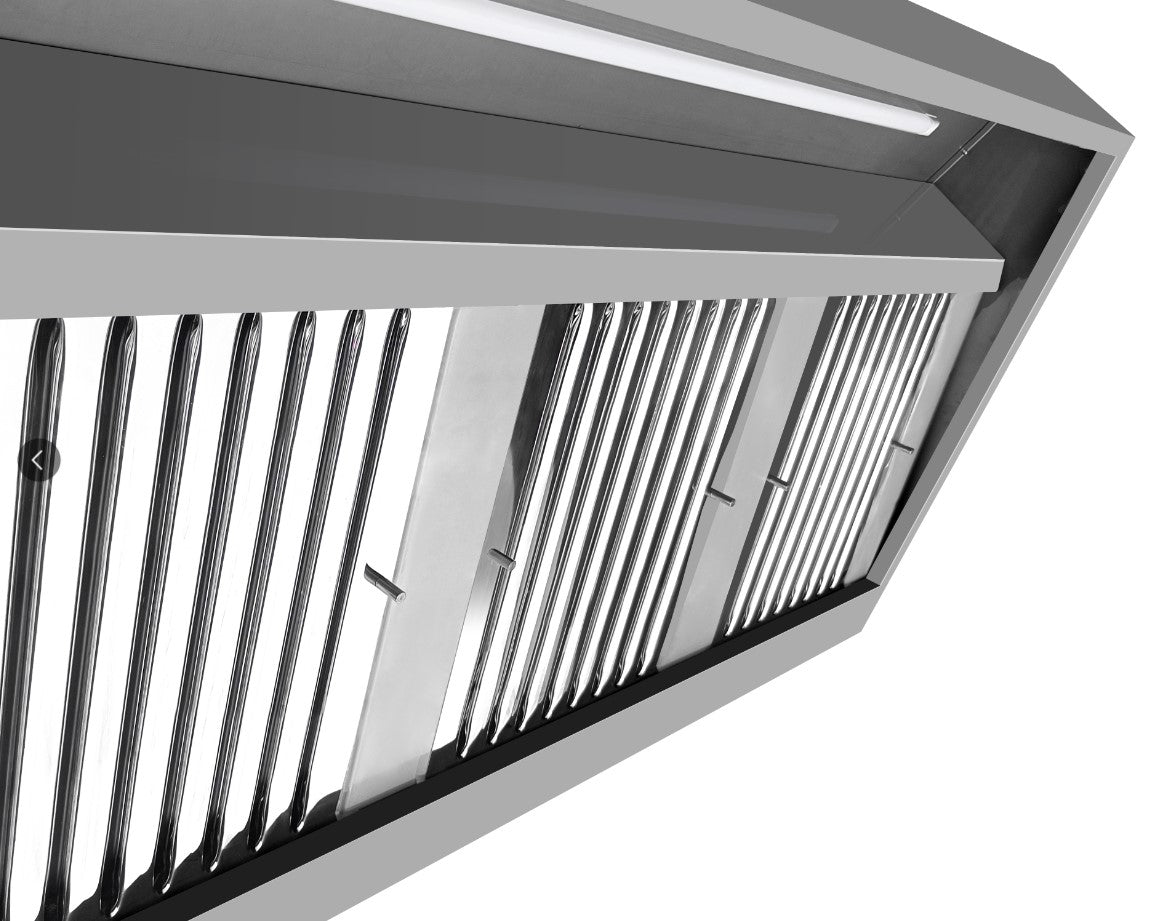 Commercial Catering Equipment - 900 Wall Mounted Hood Complete 1600