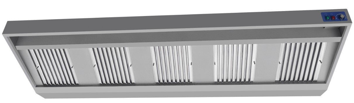 Commercial Catering Equipment - 900 Wall Mounted Hood Complete 3000 *Transport On Request*