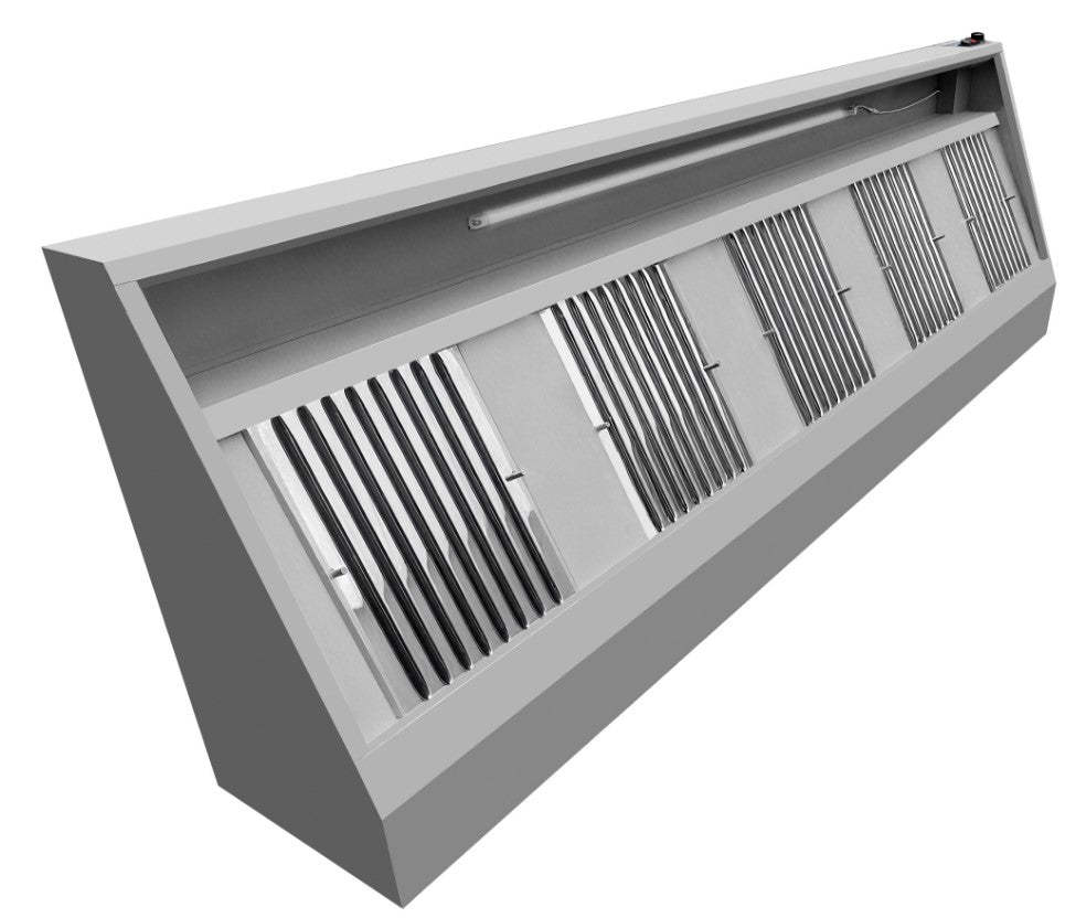 Commercial Catering Equipment - 900 Wall Mounted Hood Complete 3000 *Transport On Request*