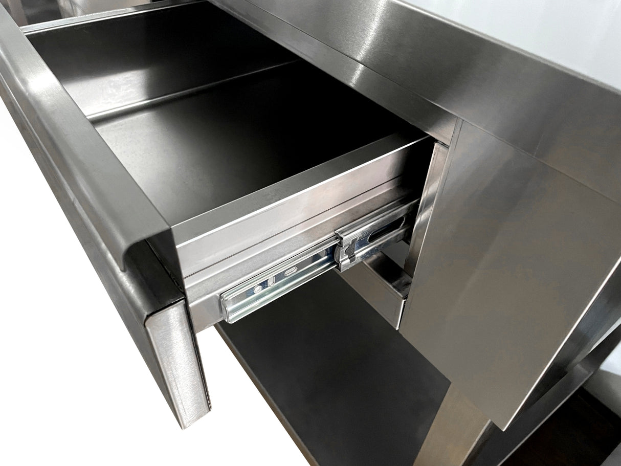 Commercial Stainless Steel Work Table - Stainless Steel Coffee Worktable 1250 X600 X1150
