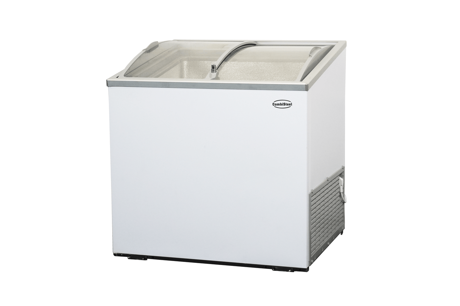 Stylish 198L Combisteel Chest Freezer with Elegant Glass Lid - Model 7151.1000