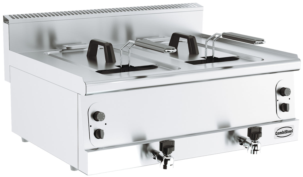 Combisteel Base 600 Gas Fryer 2 X10 L **Attention, 800 Mm Width**