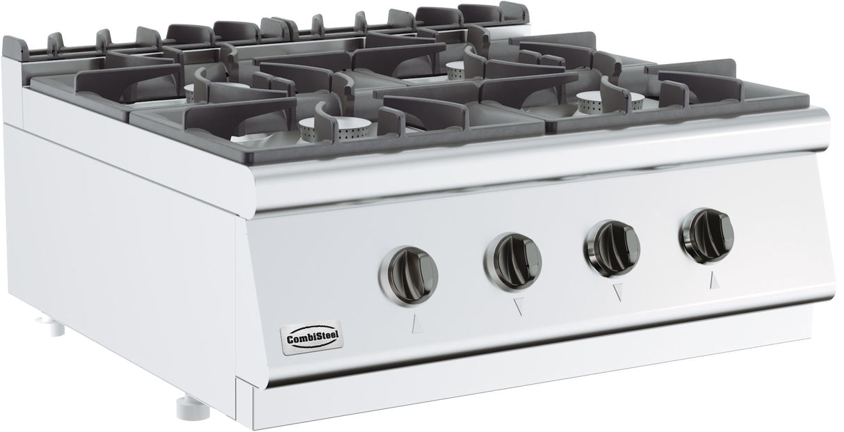Combisteel Base 700 Gas Range 4 Bu.