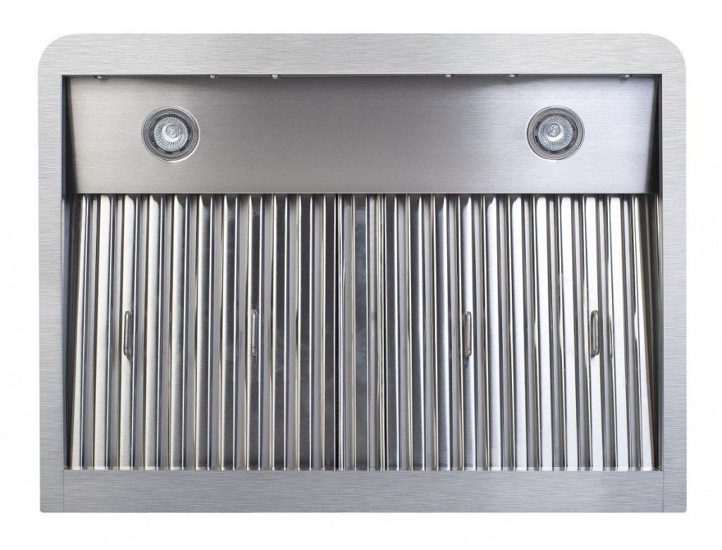Premium Combisteel 1200mm Deep Extraction Hood with Motor, Filters, and LED Lighting - Model 7227.0010