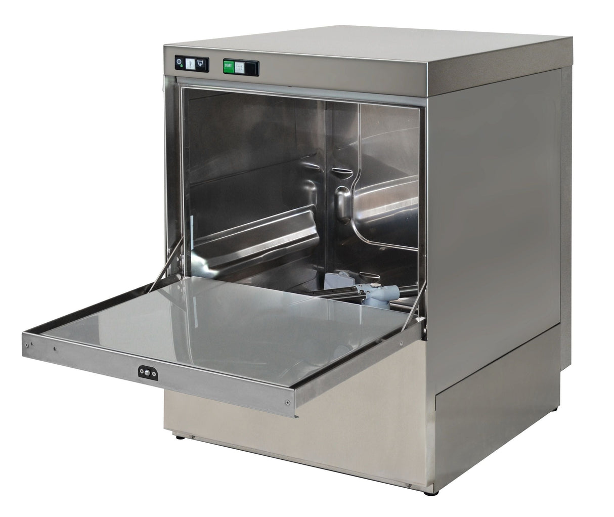 High-Performance Combisteel SL Glass Washer with 350mm Basket - Efficient Gravity Drain and 30 Baskets Per Hour Capacity