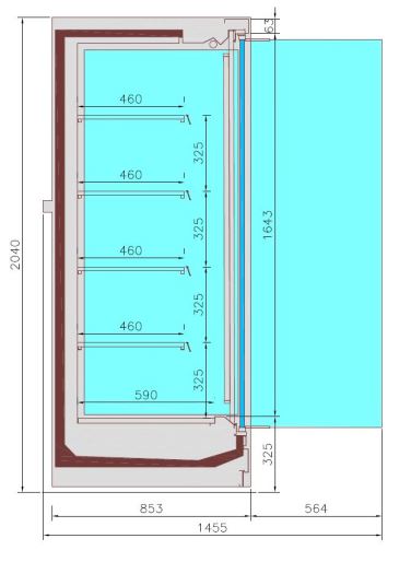 Commercial Catering Equipment - Jax 2.6 Wall Mounted Unit – Remote Control Included! *Transport Available Upon Request* - 7350.0090