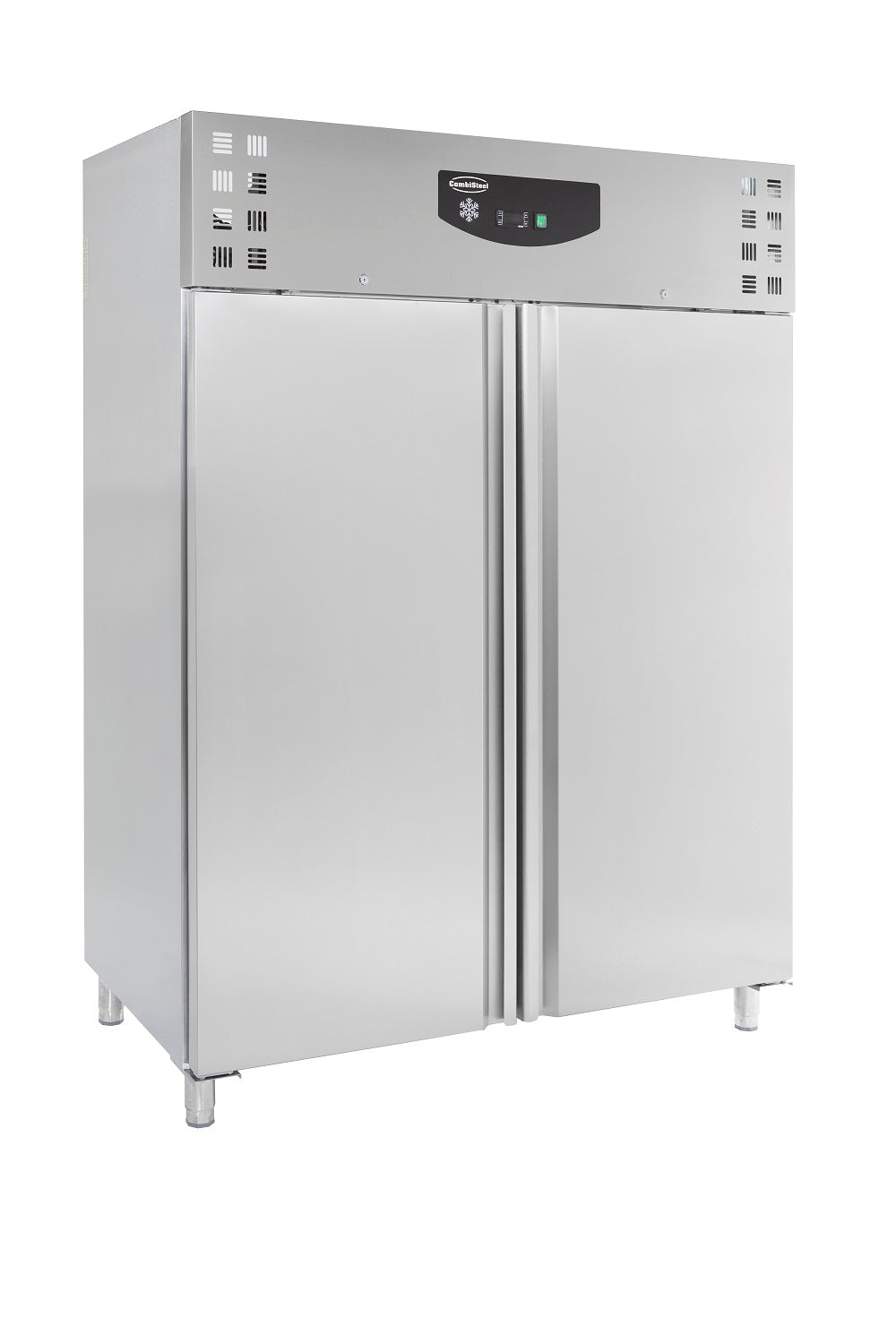 Stylish Stainless Steel 2-Door Combisteel Freezer - Model 7450.0078