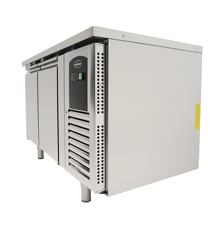 Commercial Refrigerated Counter - Refrigerated Counter 2 Doors Energy Line
