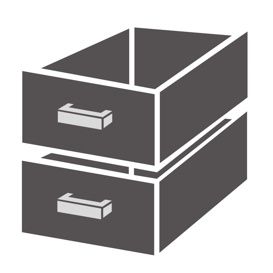 Sleek Combisteel S Series Drawer Set - Model 7451.0006