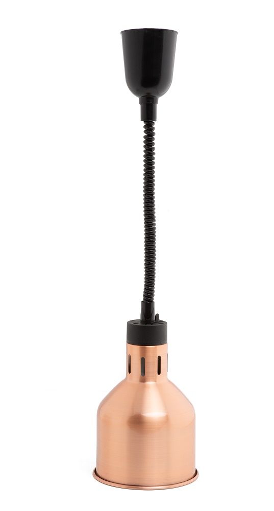 Commercial Catering Equipment - Brass Telescopic Heat Lamp – 250W (Model 7455.1805)