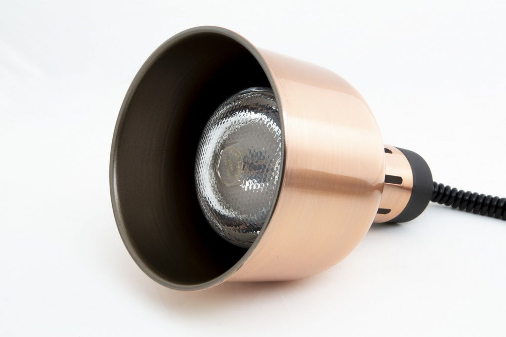 Commercial Catering Equipment - Brass Telescopic Heat Lamp – 250W (Model 7455.1805)