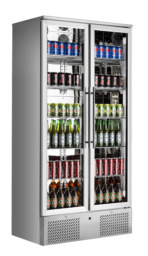 Premium 458L Stainless Steel Backbar Cooler by Combisteel - Elevate Your Beverage Experience