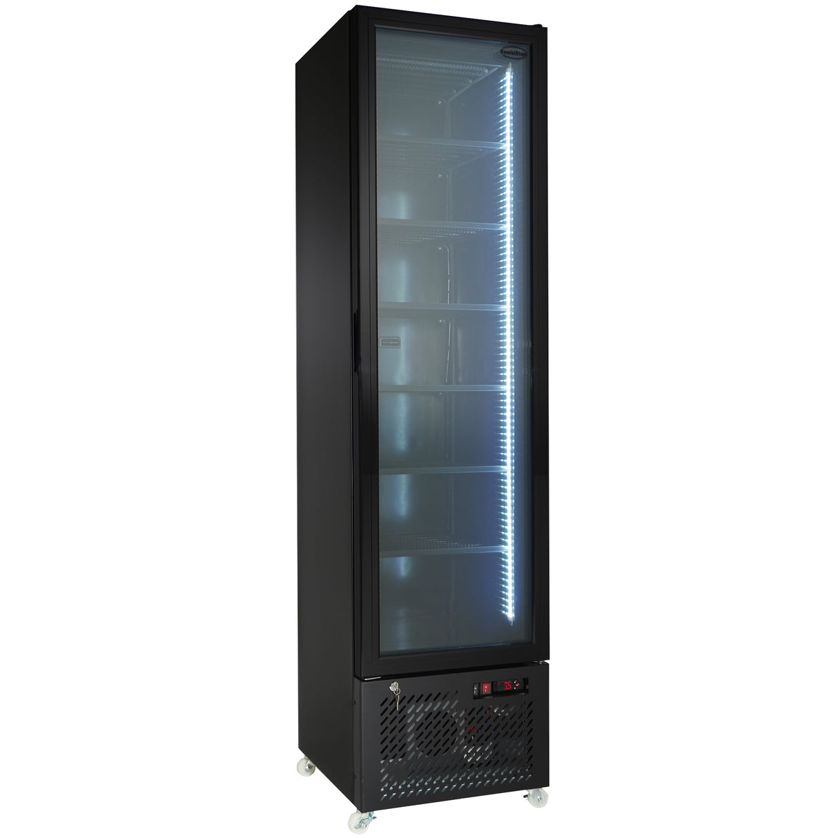 Commercial Catering Equipment - Freezer 1 Glass Door Black Nap 250 F