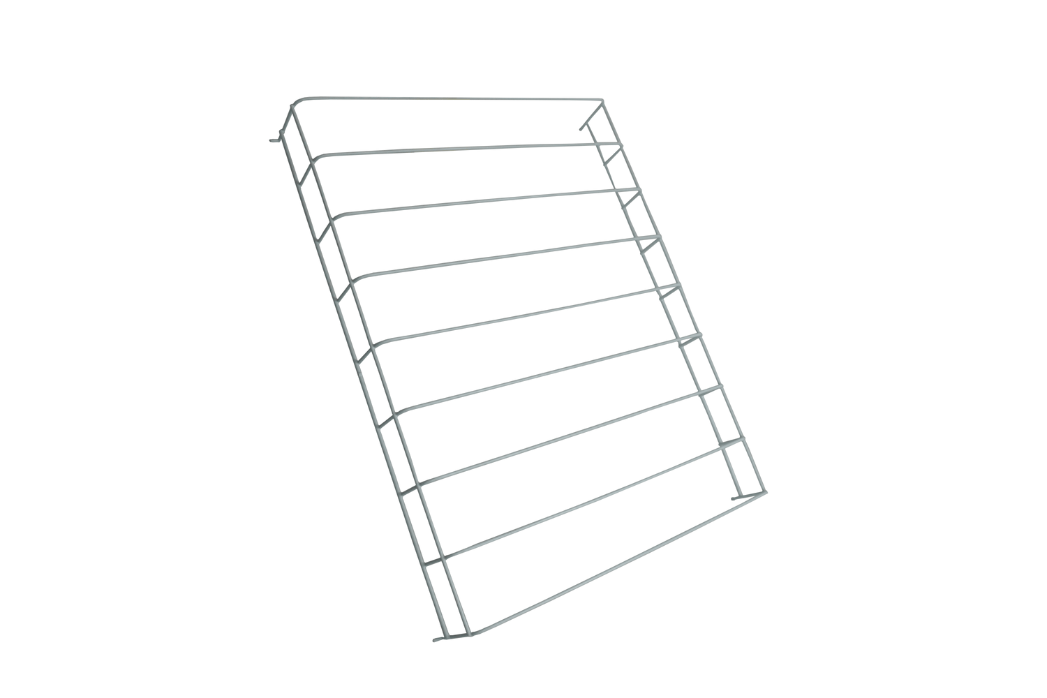 Versatile Combisteel Shelf Partition Set - Stylish White Left & Right Options for Model 7455