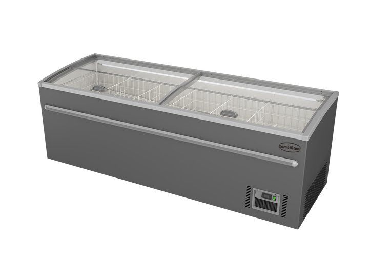 Spacious Combisteel Supermarket Chest Freezer - 2500mm Automatic Defrost - LED Lights - 1040L Capacity - Model 7455.2675