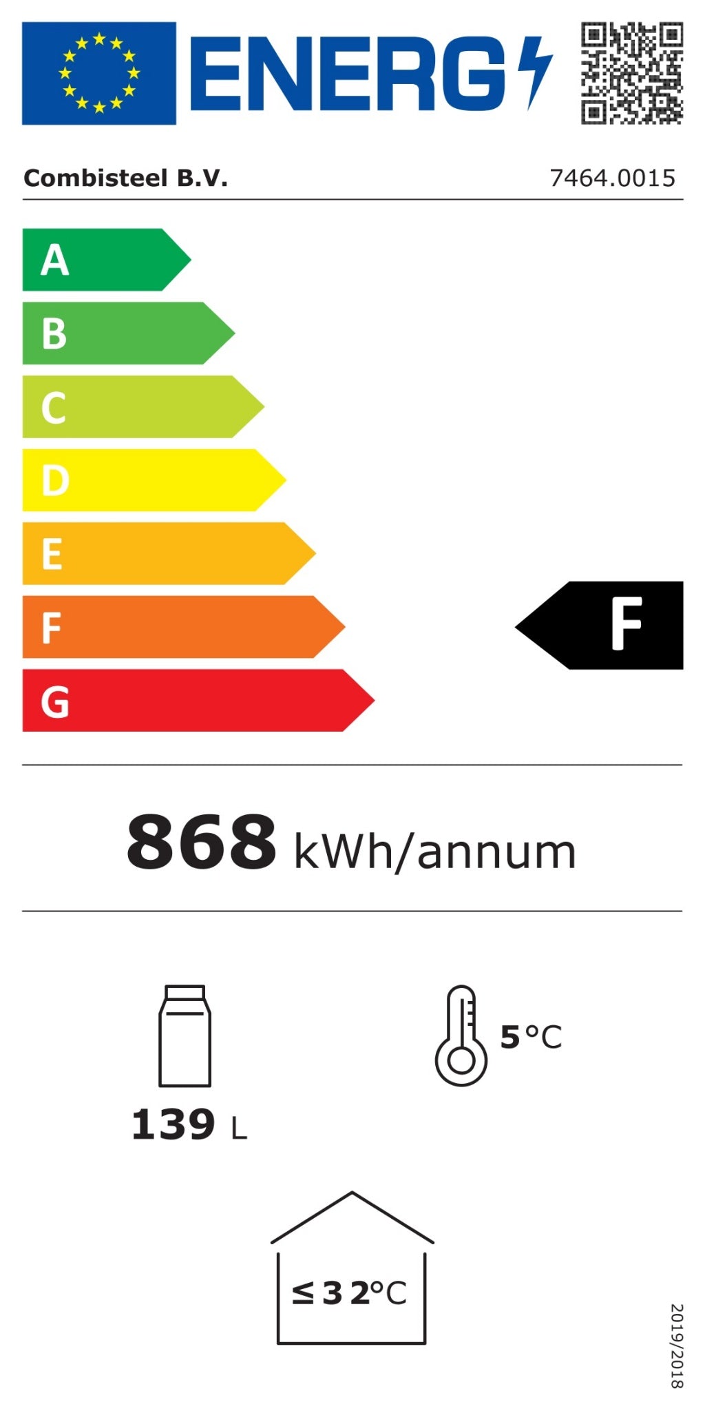 Sleek Black 136L Combisteel Single Door Back Bar Bottle Cooler - Perfect for Your Beverage Storage Needs