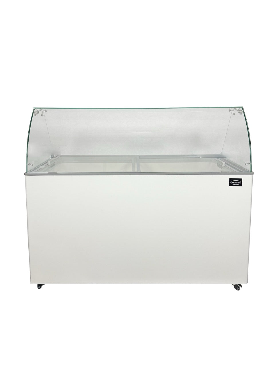 Combisteel Corsica Ice Cream Counter Display Freezer 6 x 5 Litre Black - Model 7472.0124