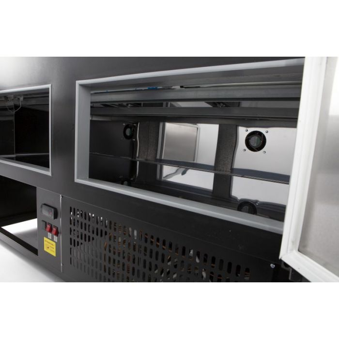 Introducing the Sleek Combisteel Morris Refrigerated Display - 1584mm Width for Optimal Freshness