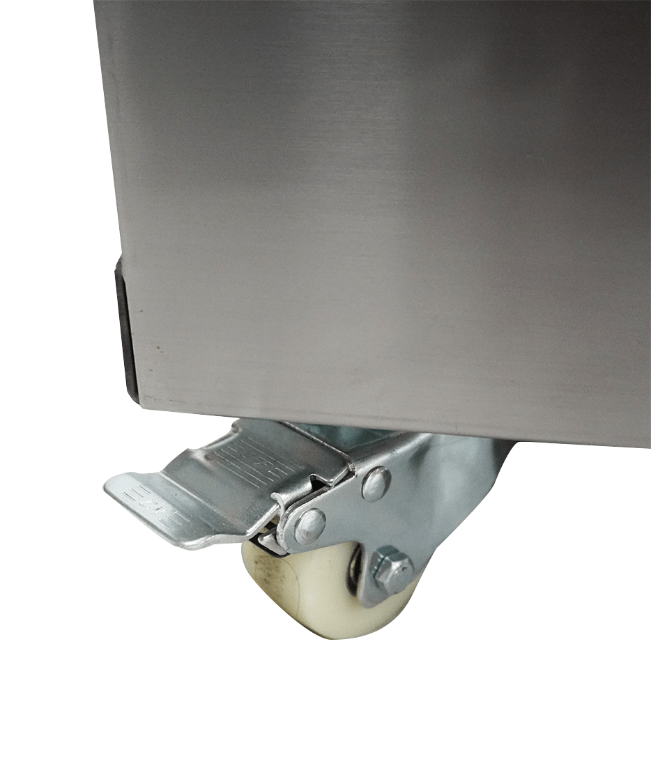 Commercial Display Fridge - Showcase your Delights: 270L Flat Glass Display Fridge for Deli and Patisserie
