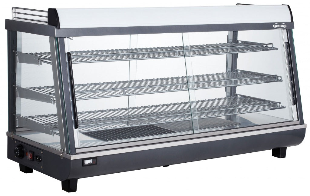 CombiSteel 186L Heated Display Cabinet - Keep Your Food Hot and Ready