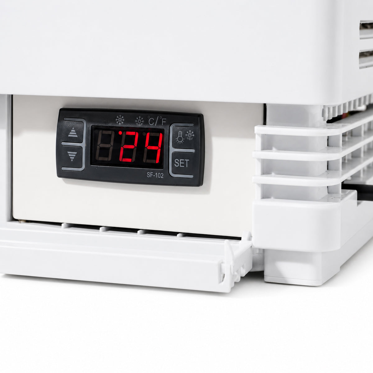 Commercial Display Fridge - 68L White Cold Display Refrigerator - Model 7487.0165