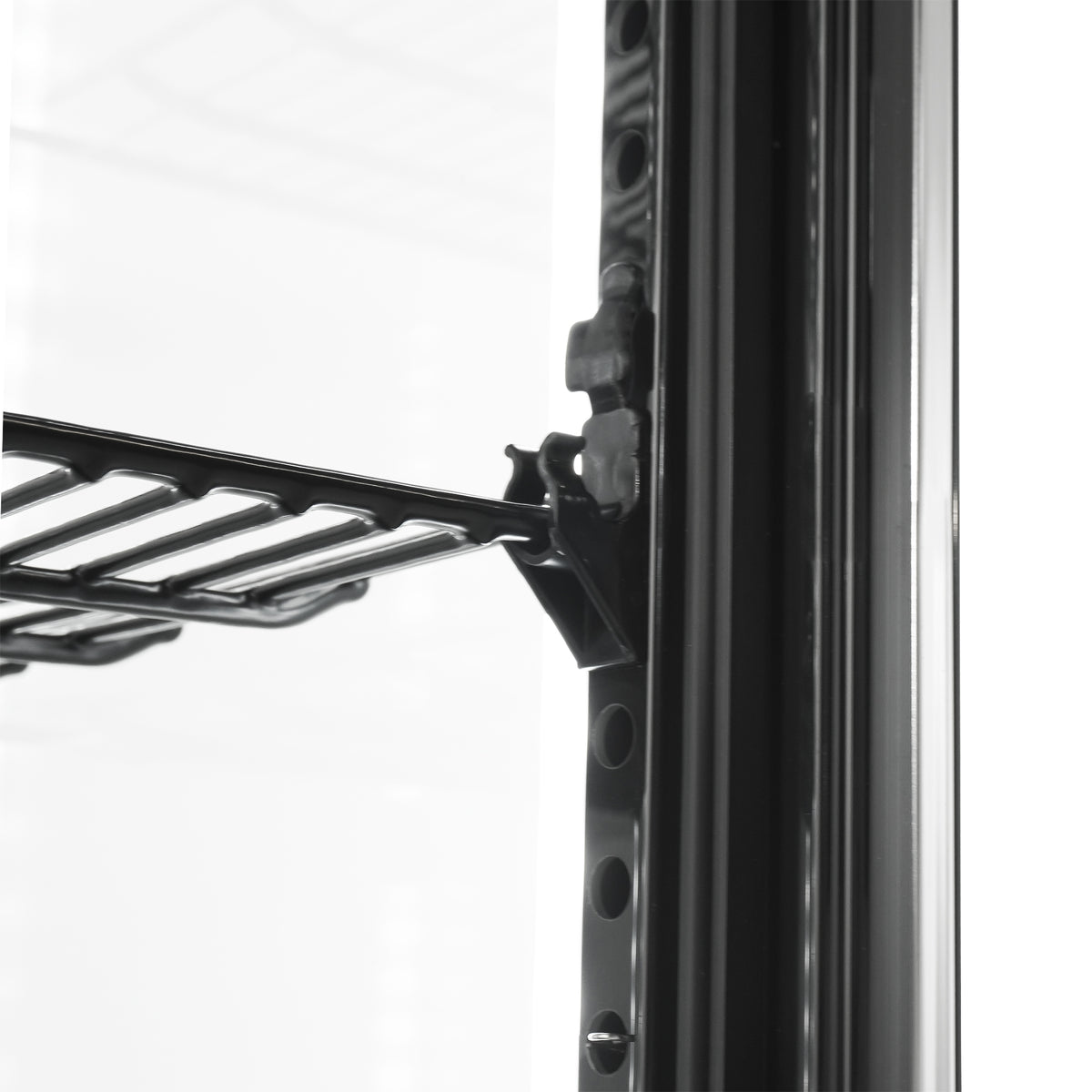 Commercial Display Fridge - 68L Black Cold Display Refrigerator - Model 7487.0170
