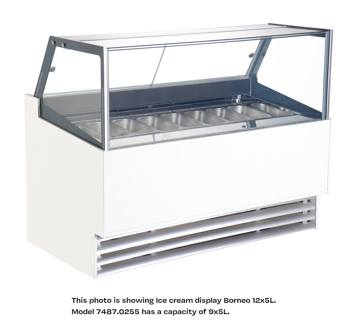 Indulge Your Ice Cream Dreams with the Combisteel Phuket Display Freezer - Holds 9 x 5 Litres