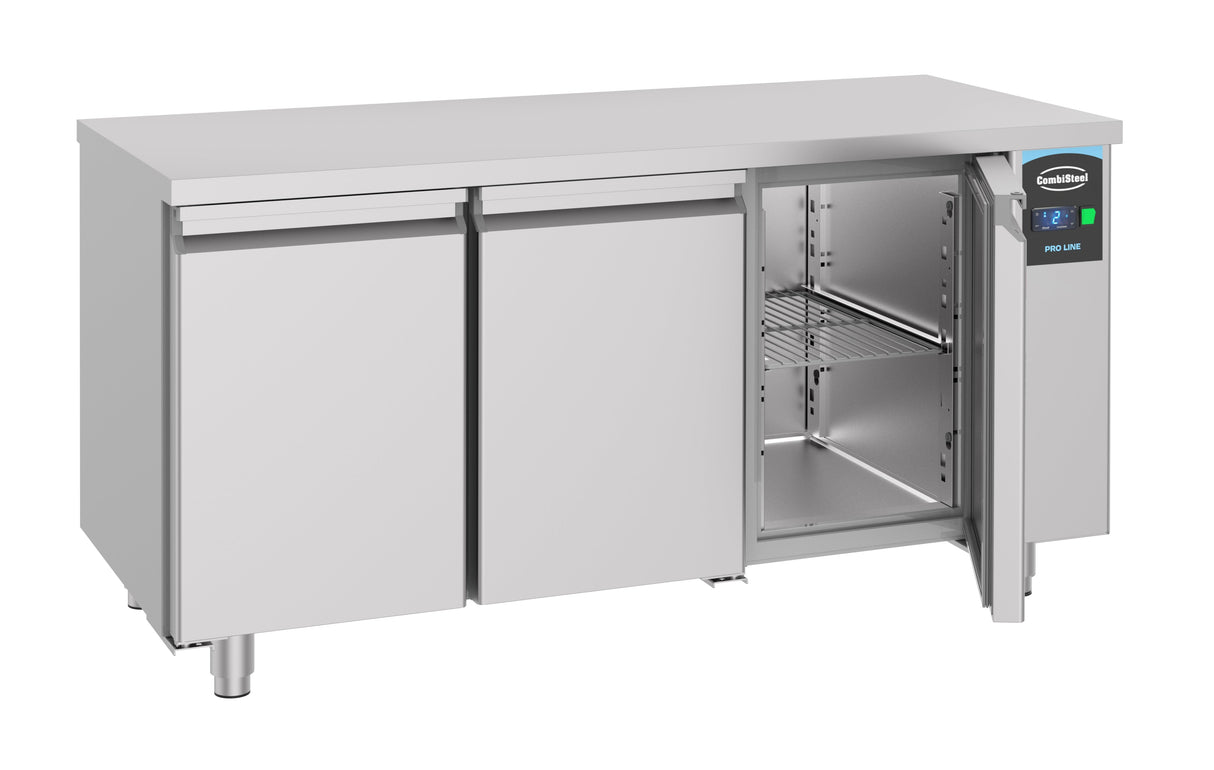 Premium 3-Door Refrigerated Counter by Combisteel - Model 700 (Motor Not Included) - Perfect for Your Commercial Kitchen
