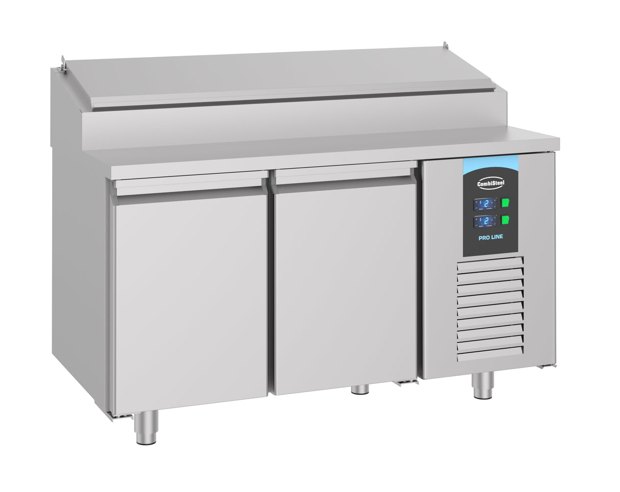 Combisteel Double Door Saladette with 7 x 1/3 GN Container - Perfect for Fresh Ingredients