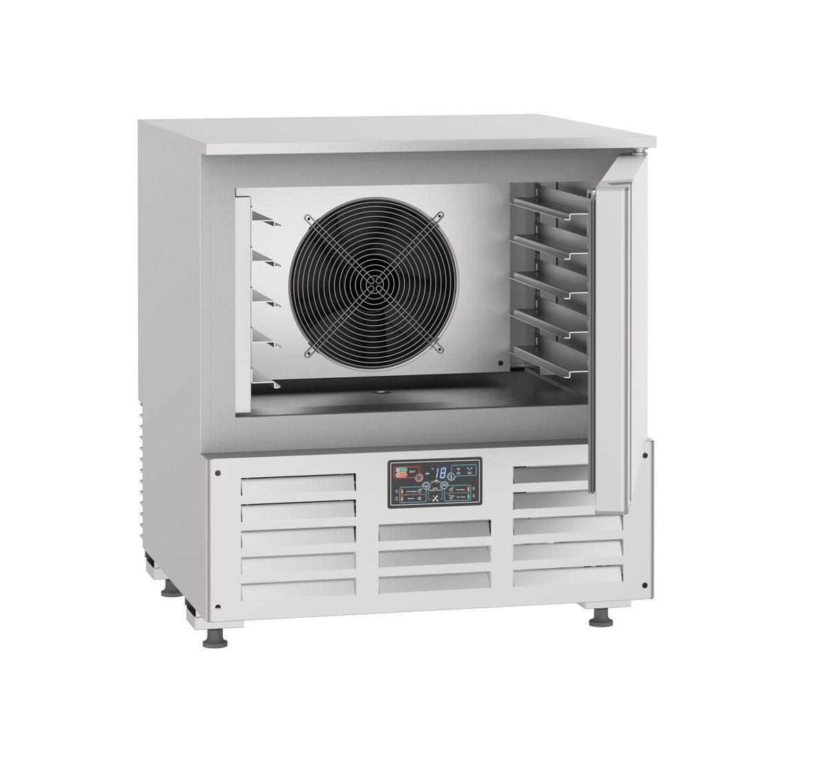 Premium Combisteel Blast Chiller & Shock Freezer - 5 x 1/1 GN Capacity, 20kg/15kg Performance - Model 7489.5205