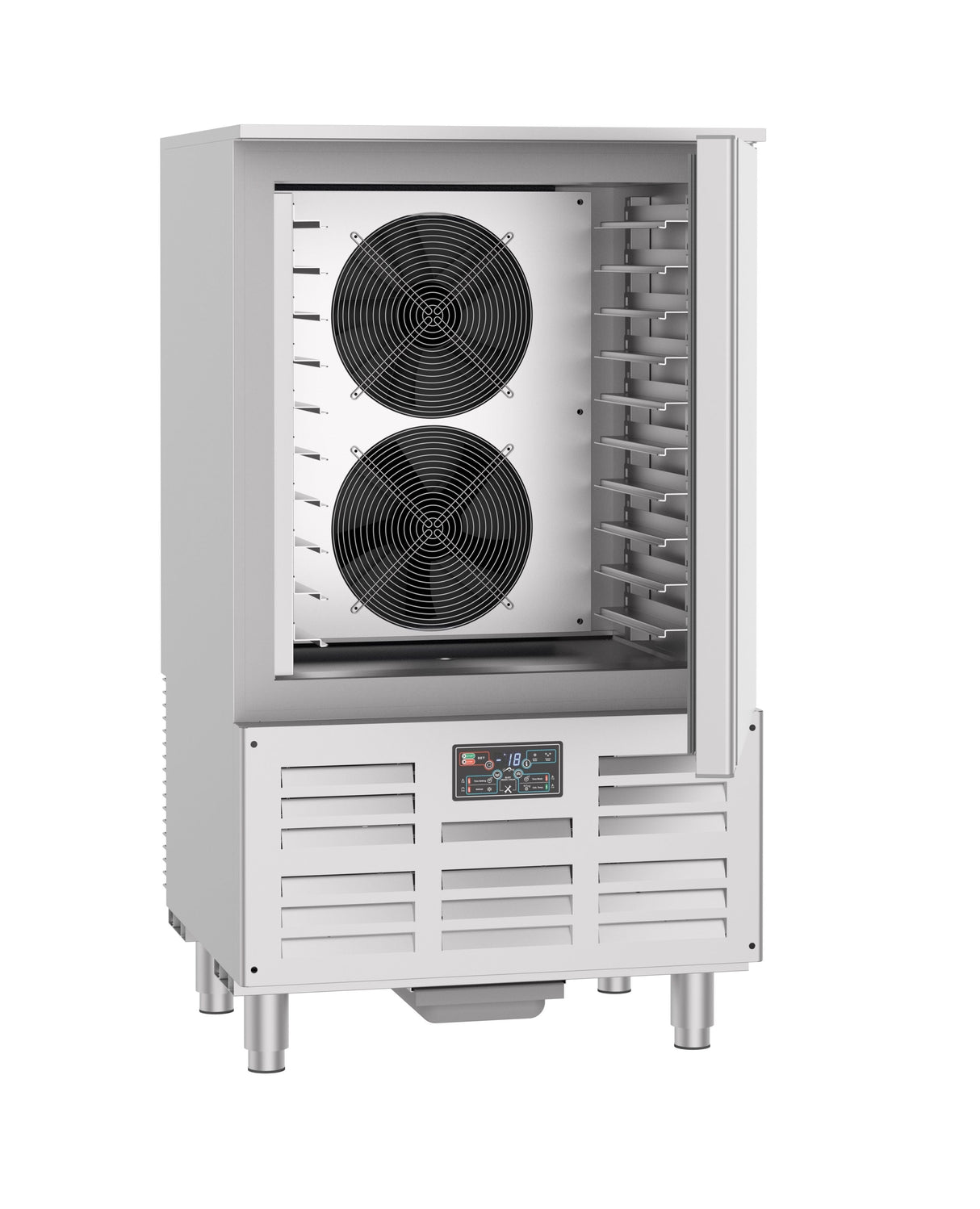Revolutionary Combisteel Blast Chiller & Shock Freezer - 10 x 1/1GN Capacity, 30kg/25kg Efficiency – Model 7489.5215
