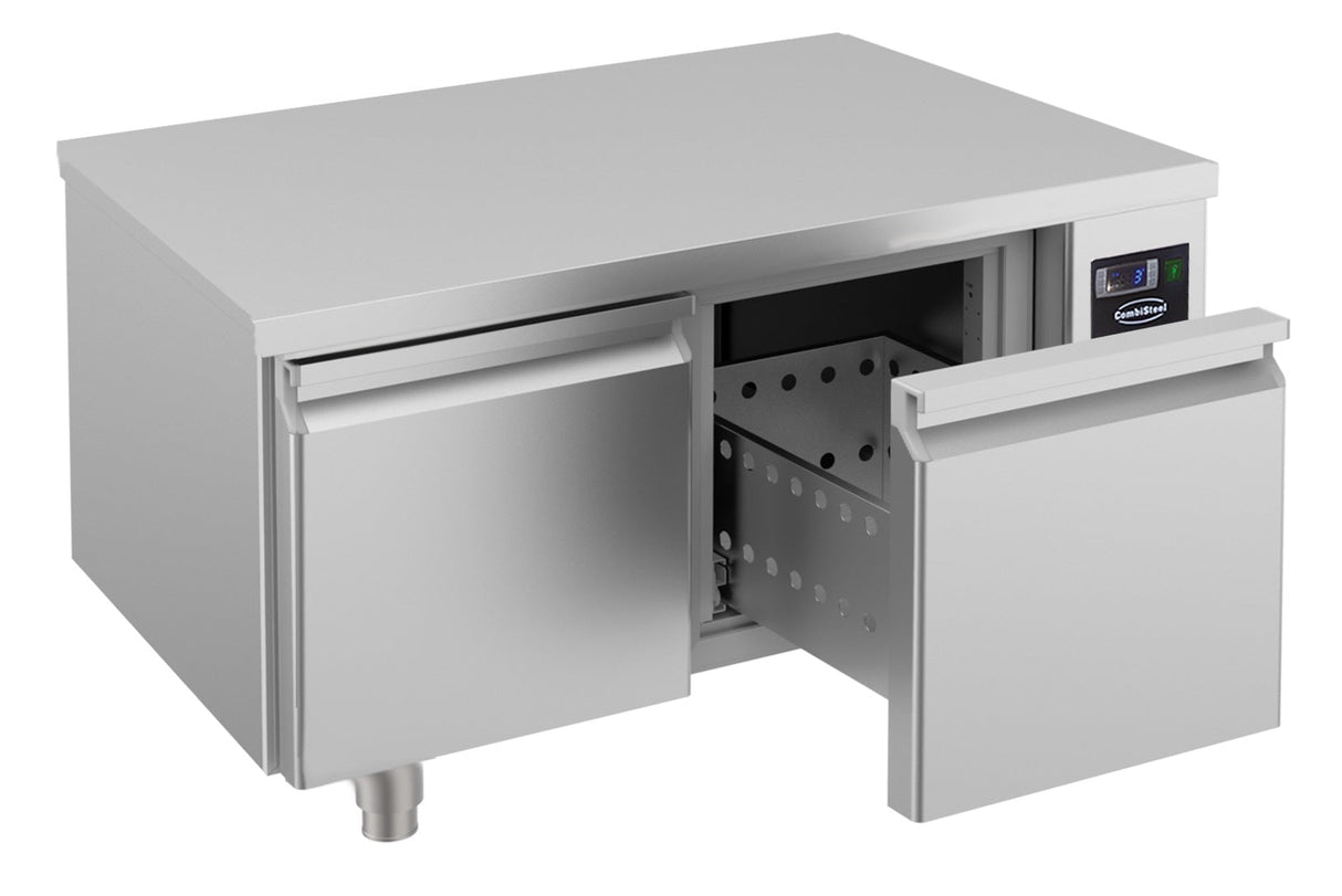 Elevate Your Kitchen with the Combisteel 600mm Refrigerated Counter - Featuring 2 Convenient Drawers