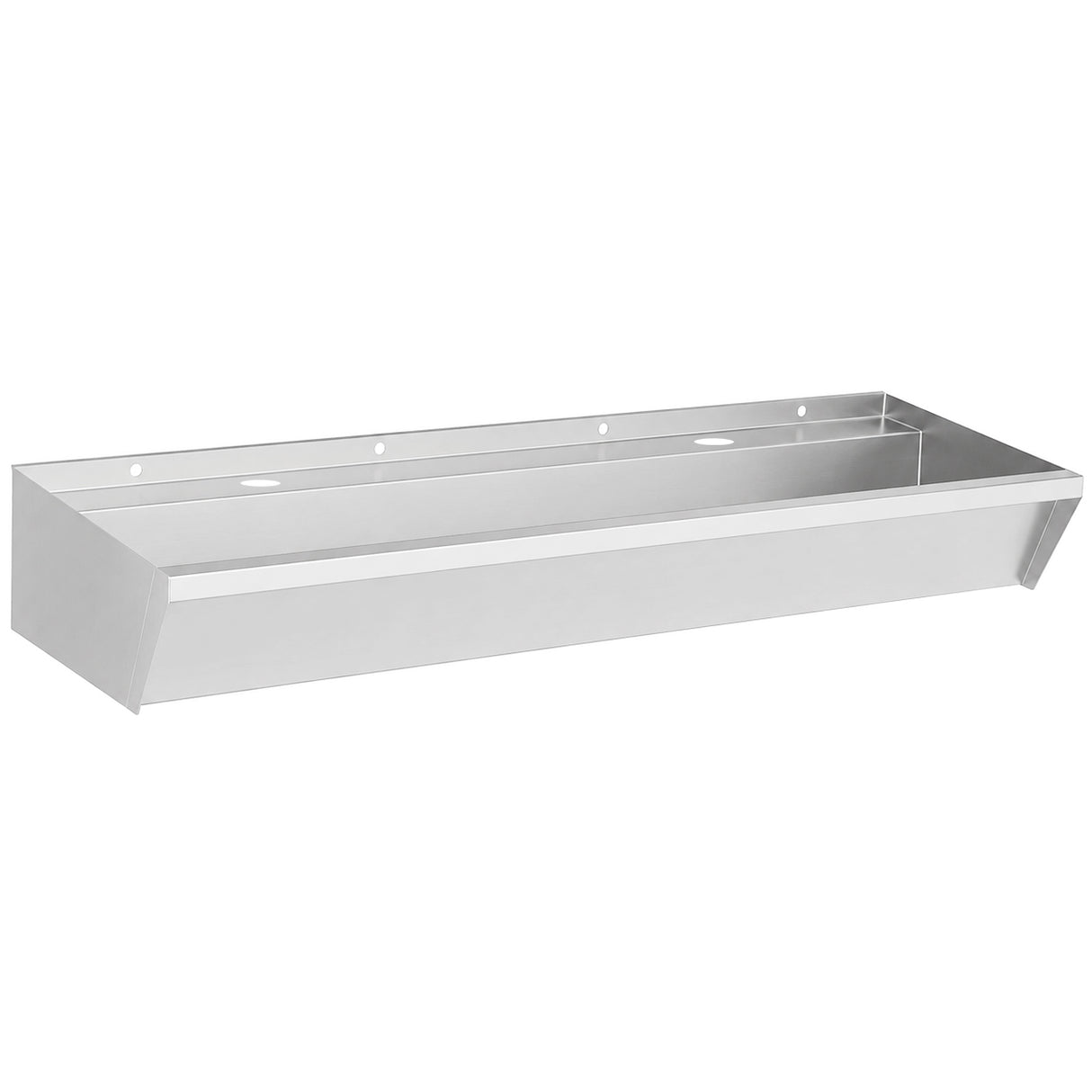 Combisteel Wash Basin Ss 2 Taps 1200 X360 X135 Mm