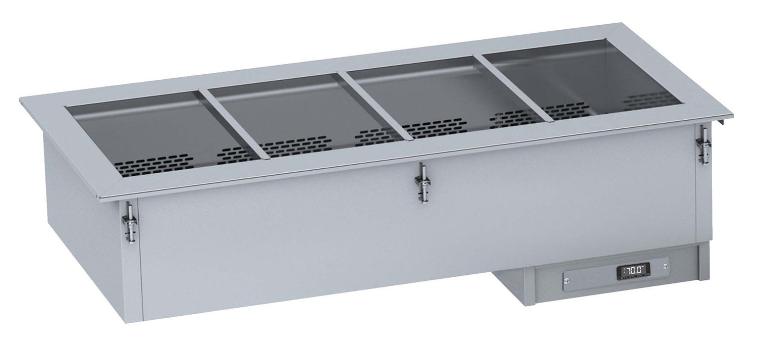 Premium 4/1 Combisteel Drop-In Bain-Marie with Hot Air Technology - Model 7495.0275