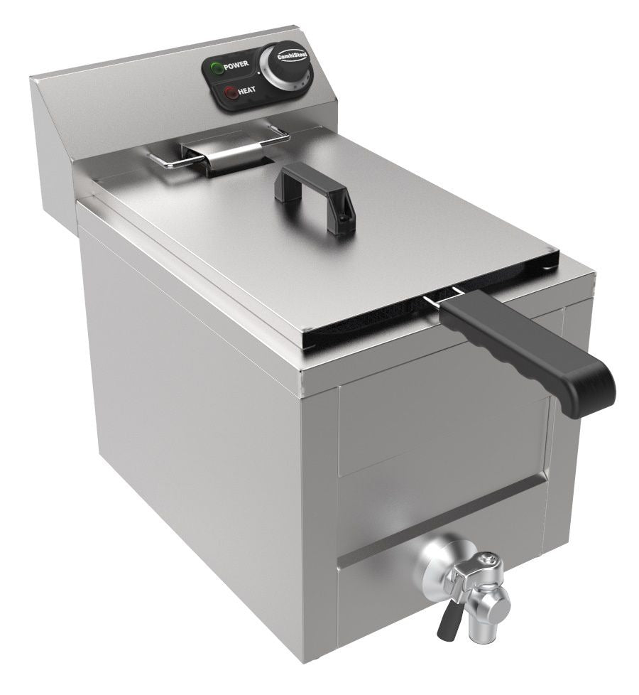 Compact & Powerful 8-Litre Electric Countertop Fryer - Perfect for Any Kitchen