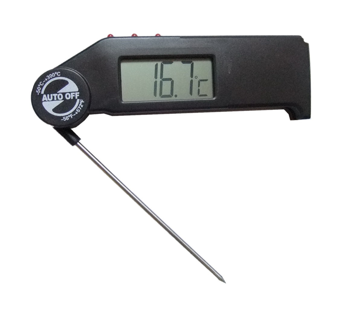 Versatile Folding Pocket Thermometer by Combisteel - Model 7521.0030