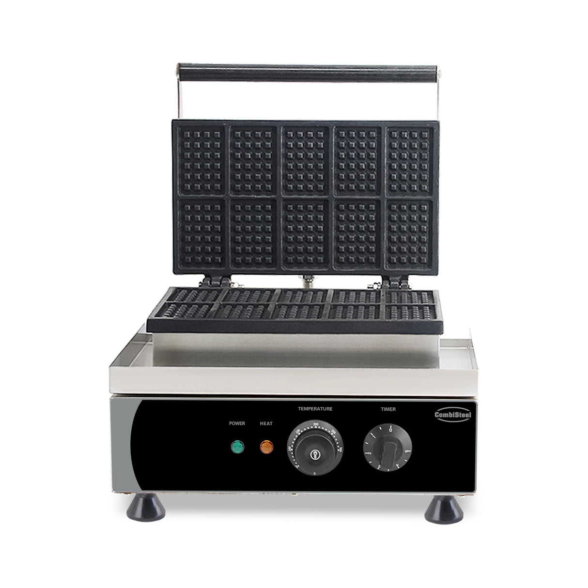 Combisteel Waffle Iron 10 Pcs Brussels Waffle