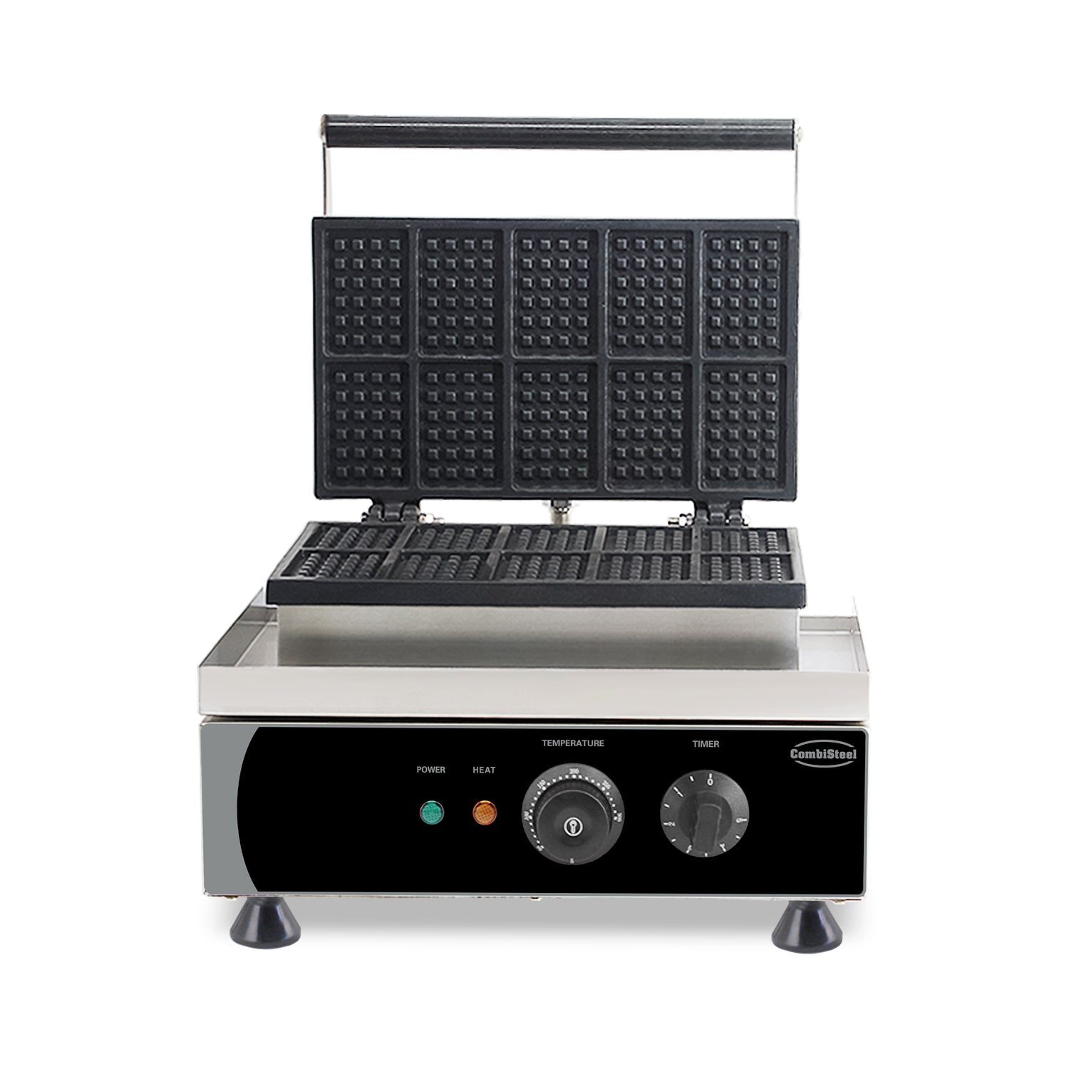 Combisteel Waffle Iron 10 Pcs Brussels Waffle