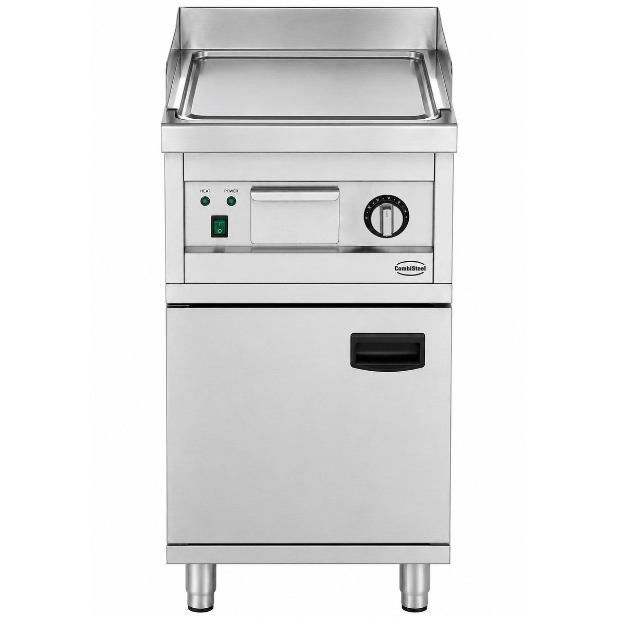 Commercial Catering Equipment - Entry 700 EL. Fry Top Chrome