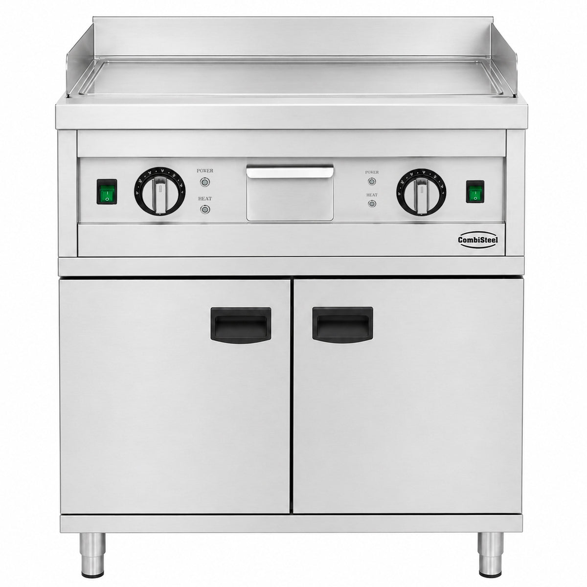Commercial Catering Equipment - Entry 700 EL. Fry Top Chrome