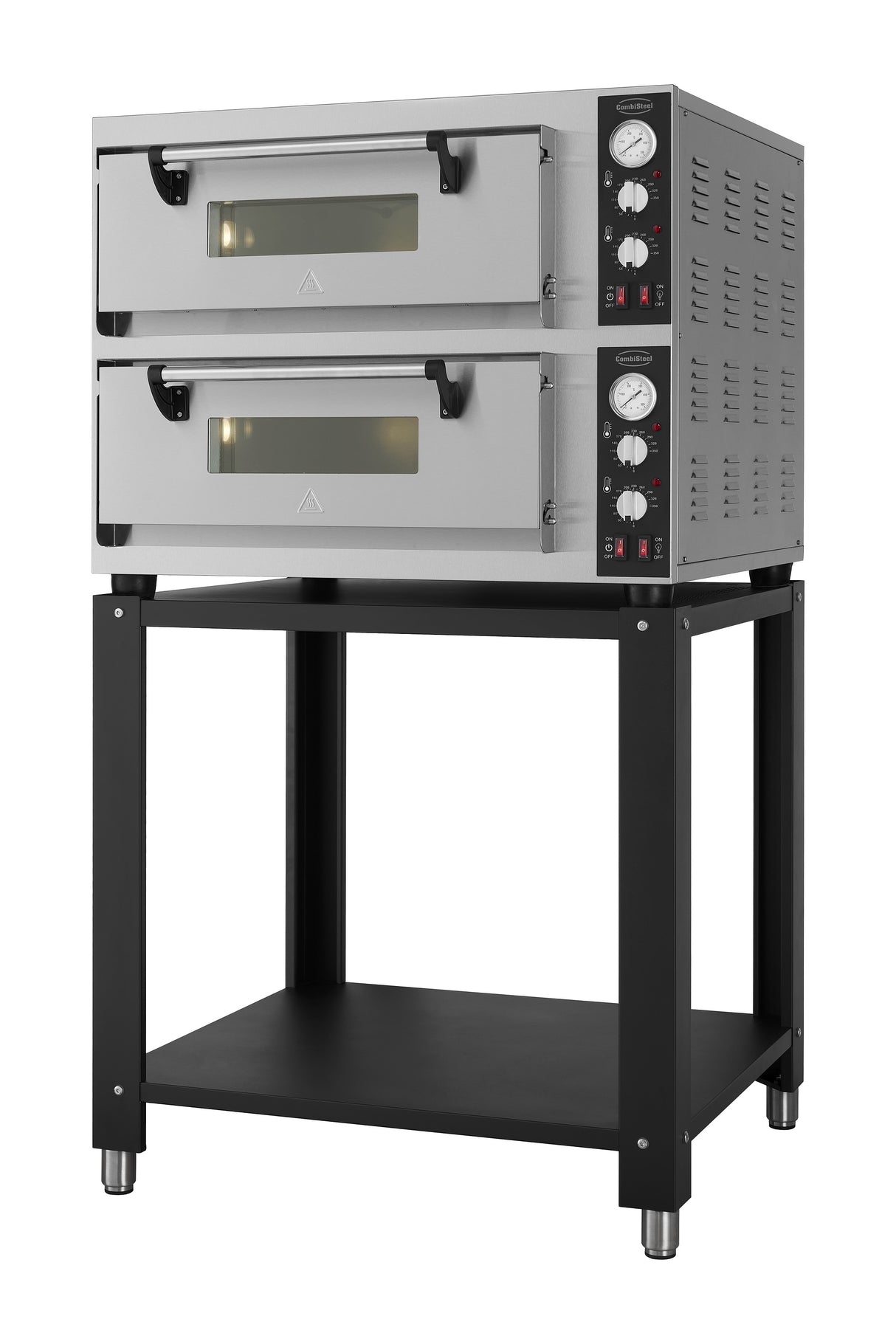 Commercial Catering Equipment - Elec. Pizza Oven Double 2 X 4