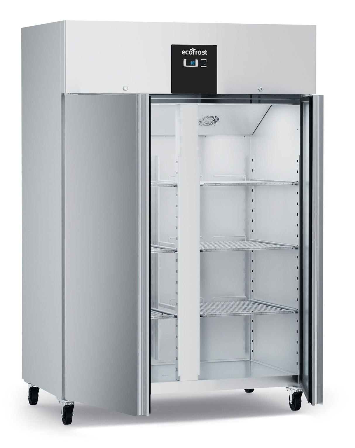Elevate Your Storage with the Combisteel Ecofrost 1200L Stainless Steel Upright Double Door Fridge - Model 7950.5205