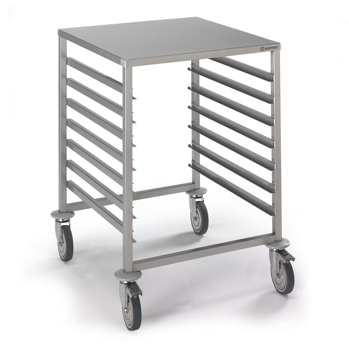 Trolley for GN trays with worktop 7 x GN 1/1 CG-711