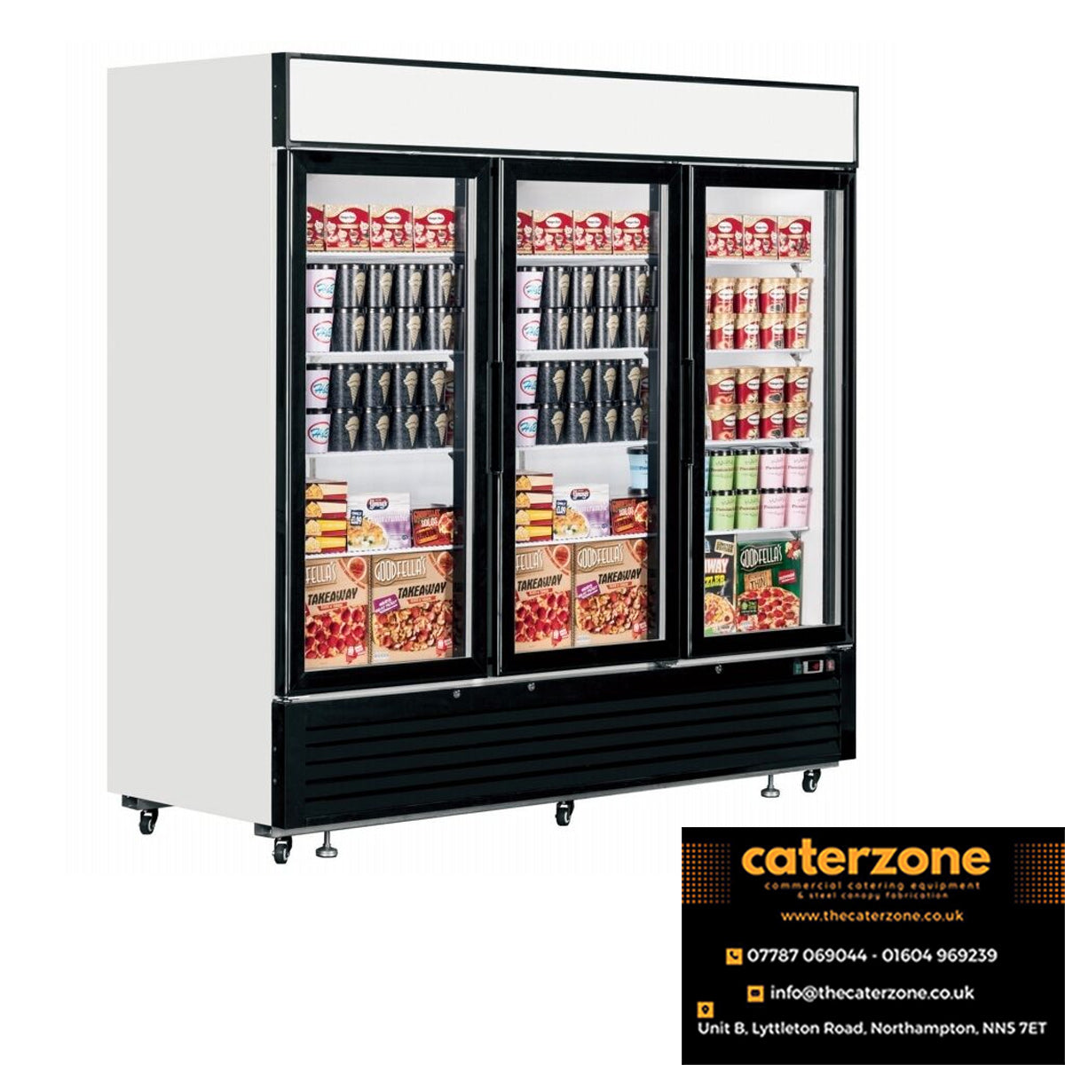 LGF7500 Triple Door Display Freezer-REFURBISHED